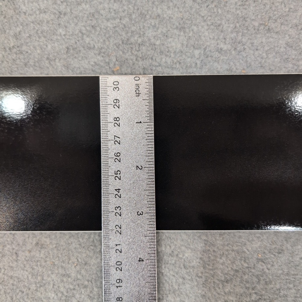 3M Scotchlite Reflective Graphic Film Black to White Safety Tape Strip 12"×3.5" - Picture 5 of 6